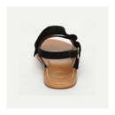 White Sun - Sandalias Lilly - Ante Negro - Negro