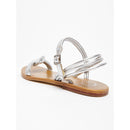 White Sun - Sandalias Trendy Lirasou - Plata - Mujer