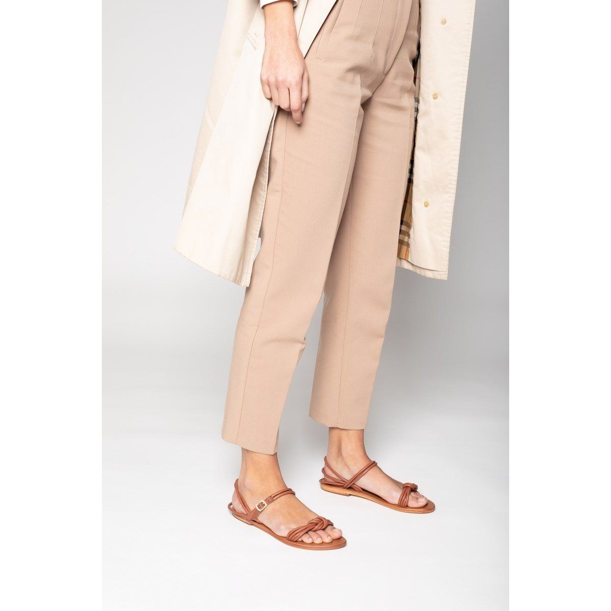White Sun - Lirasou Trend Sandals - Camel - Women