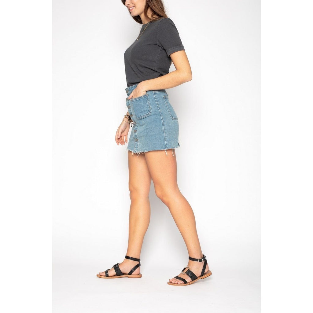 White Sun - Lubiana Trend Sandals - Black Python - Women