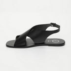 White Sun - Mawalter Sandals - Black Buff - Black