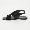 White Sun - Mawalter Sandals - Black Buff - Black
