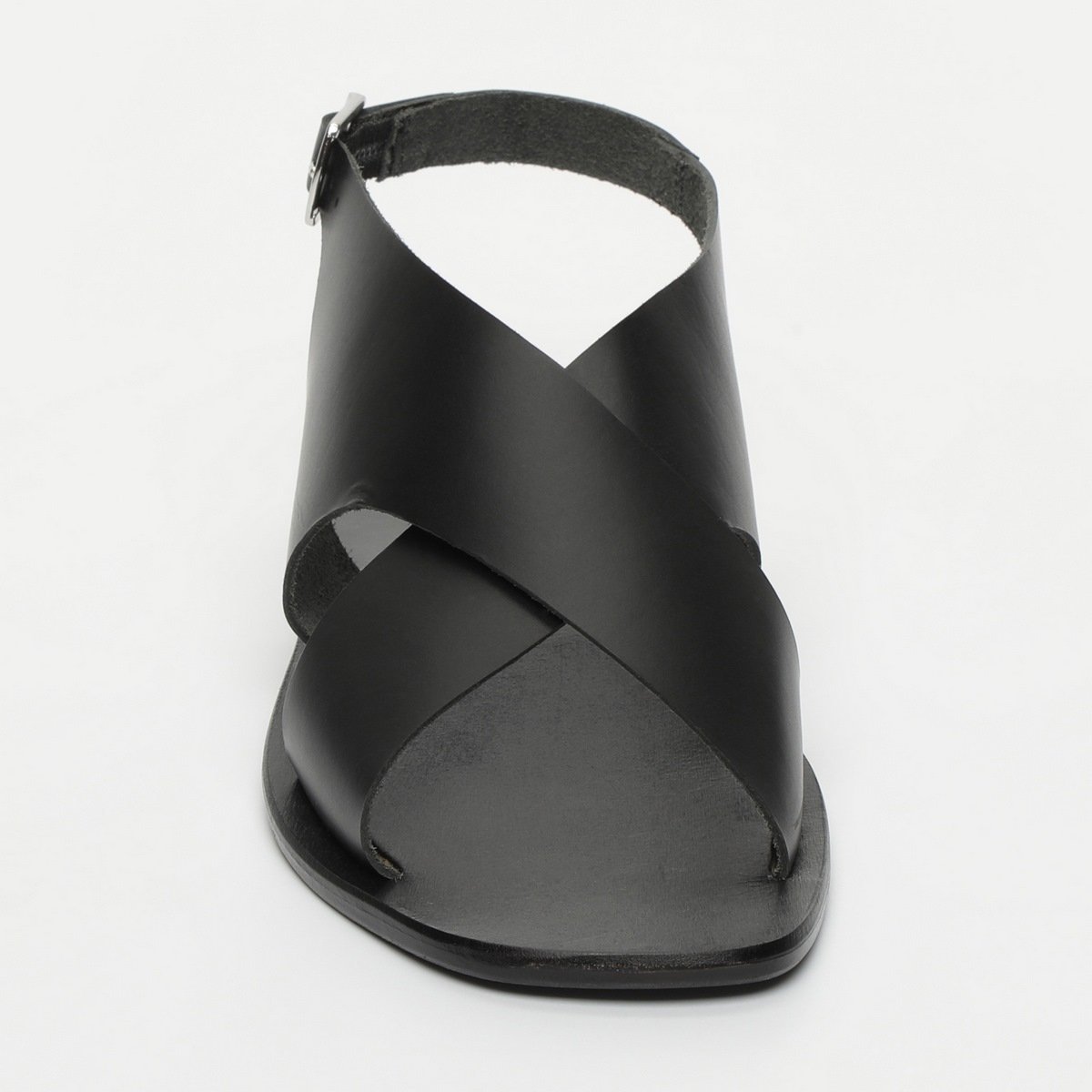 White Sun - Mawalter Sandals - Black Buff - Black