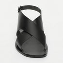 White Sun - Mawalter Sandals - Black Buff - Black