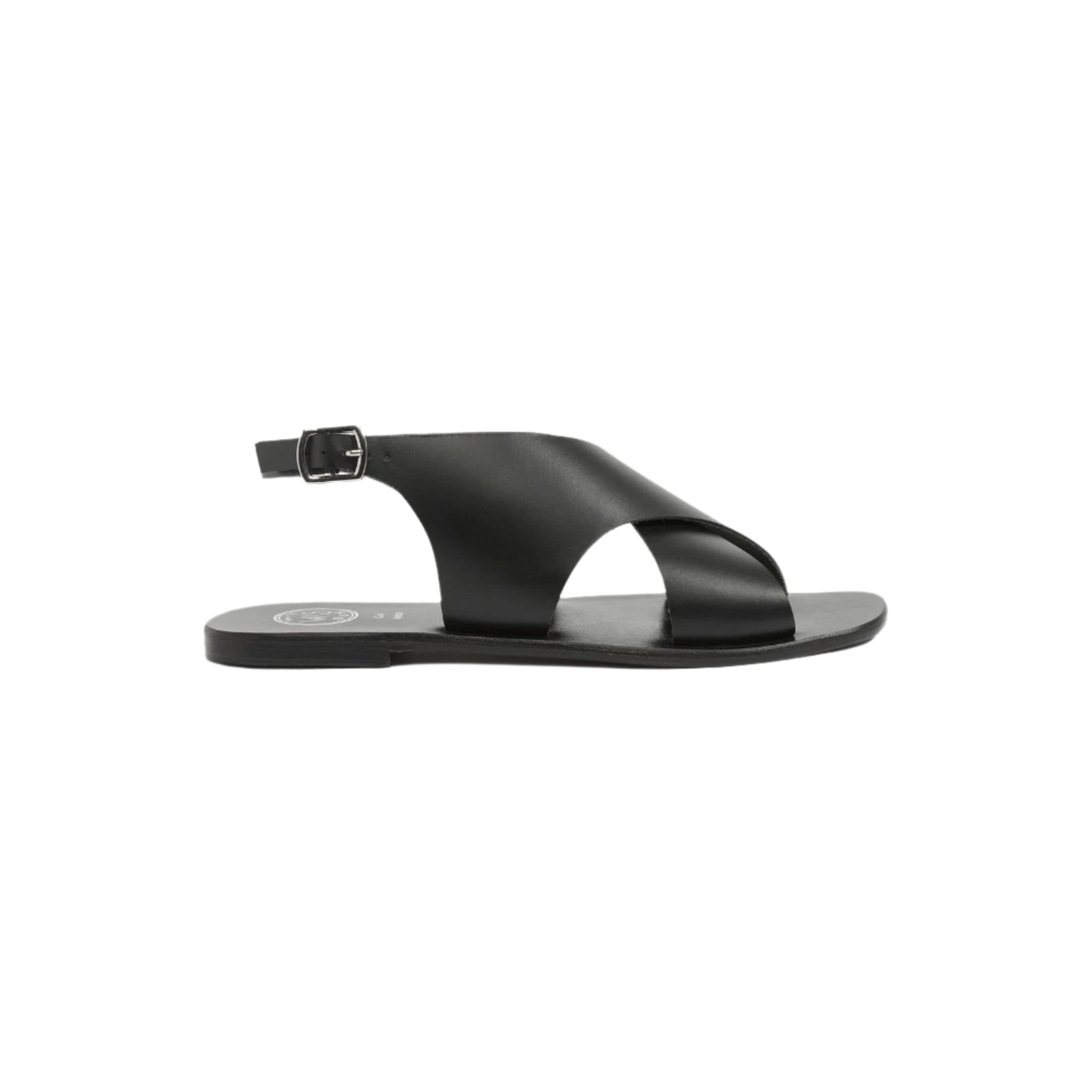 White Sun - Mawalter Sandals - Black Buff - Black