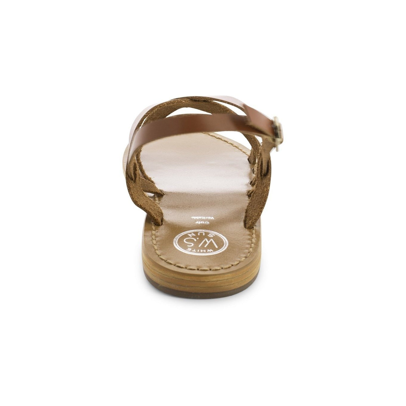 White Sun - Paraena Sandals - Buff Marron / Buff Gold - Gold+Marron