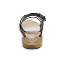 White Sun - Sandales Paraena - Buff Black / Buff Gold - Black+Gold