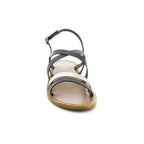 Paraena Sandals - Buff Black / Buff Gold - Black+Gold