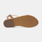 Les Bagatelles - Pelham Sandals - Gold and Camel