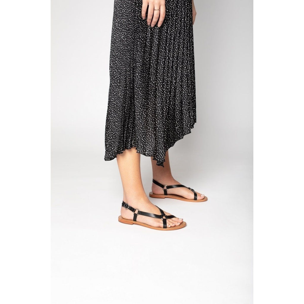 White Sun - Tala Trend Sandals - Black - Women