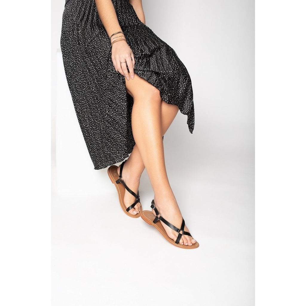 White Sun - Tala Trend Sandals - Black - Women