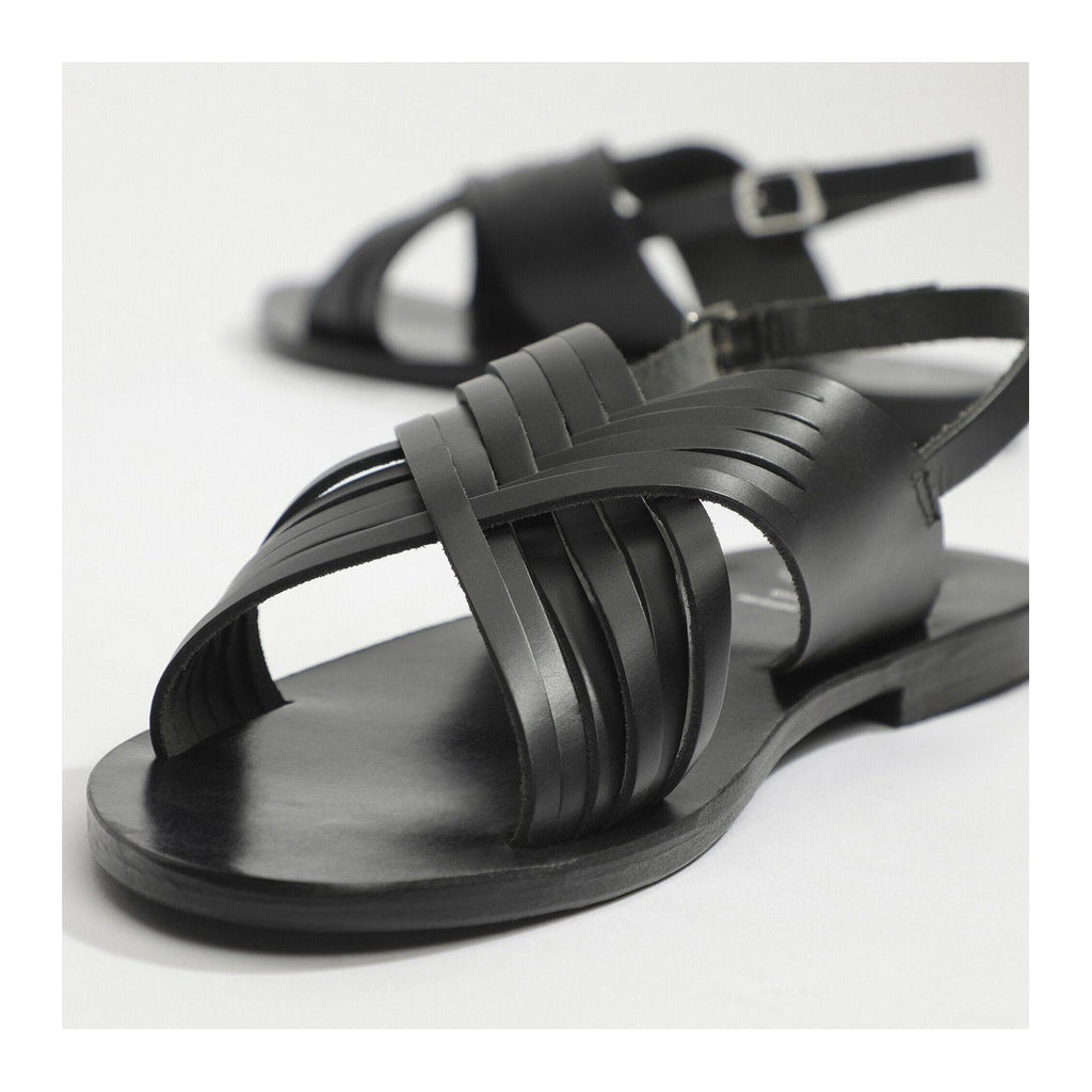White Sun - Sandalias Wintera - Negro Buff - Negro