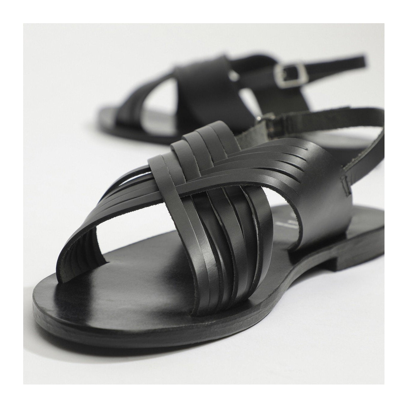 White Sun - Sandalias Wintera - Negro Buff - Negro