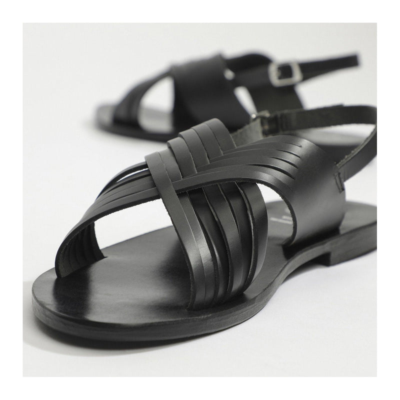 White Sun - Sandalias Wintera - Negro Buff - Negro