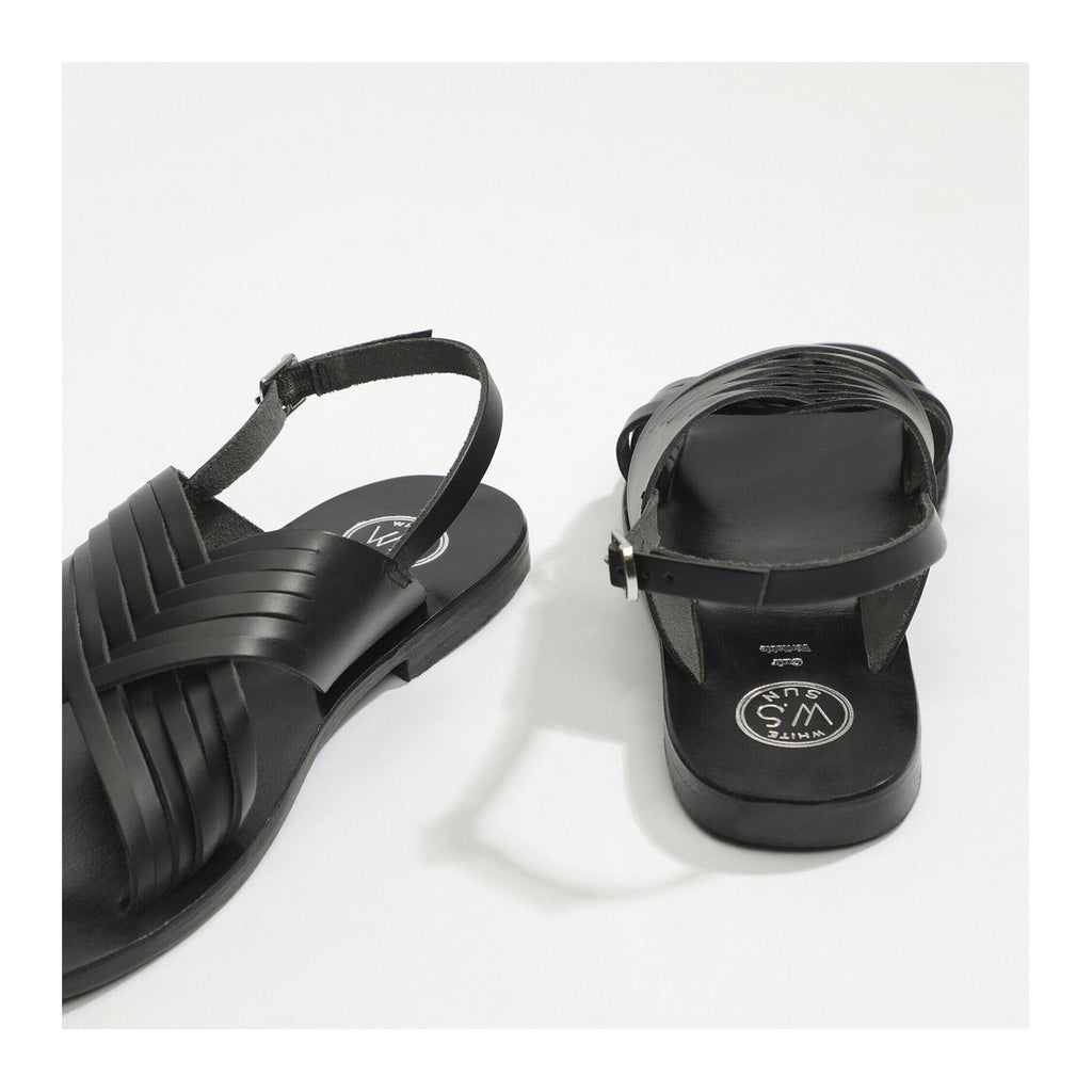 White Sun - Sandalias Wintera - Negro Buff - Negro
