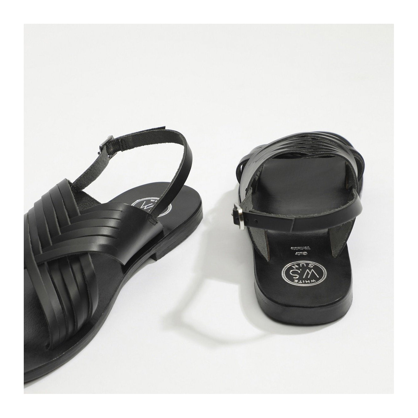 White Sun - Sandalias Wintera - Negro Buff - Negro