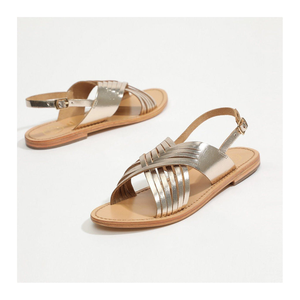 White Sun - Wintera Sandals - Gold Buff - Gold