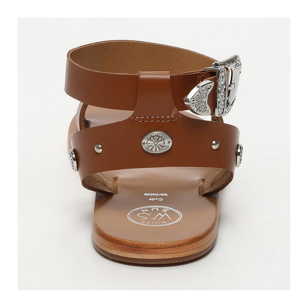 White Sun - Sandalias Baani - Cuero de cabra camel - Camel