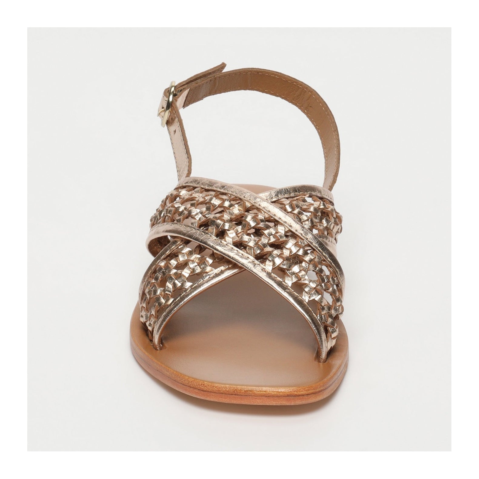 White Sun - Baishakh Sandals - Gold Goat Leather - Gold