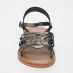 White Sun - Sandals Barsha - Pewter Buff - Pewter