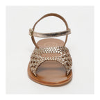 White Sun - Sandales Basanti - Gold Goat Leather - Gold