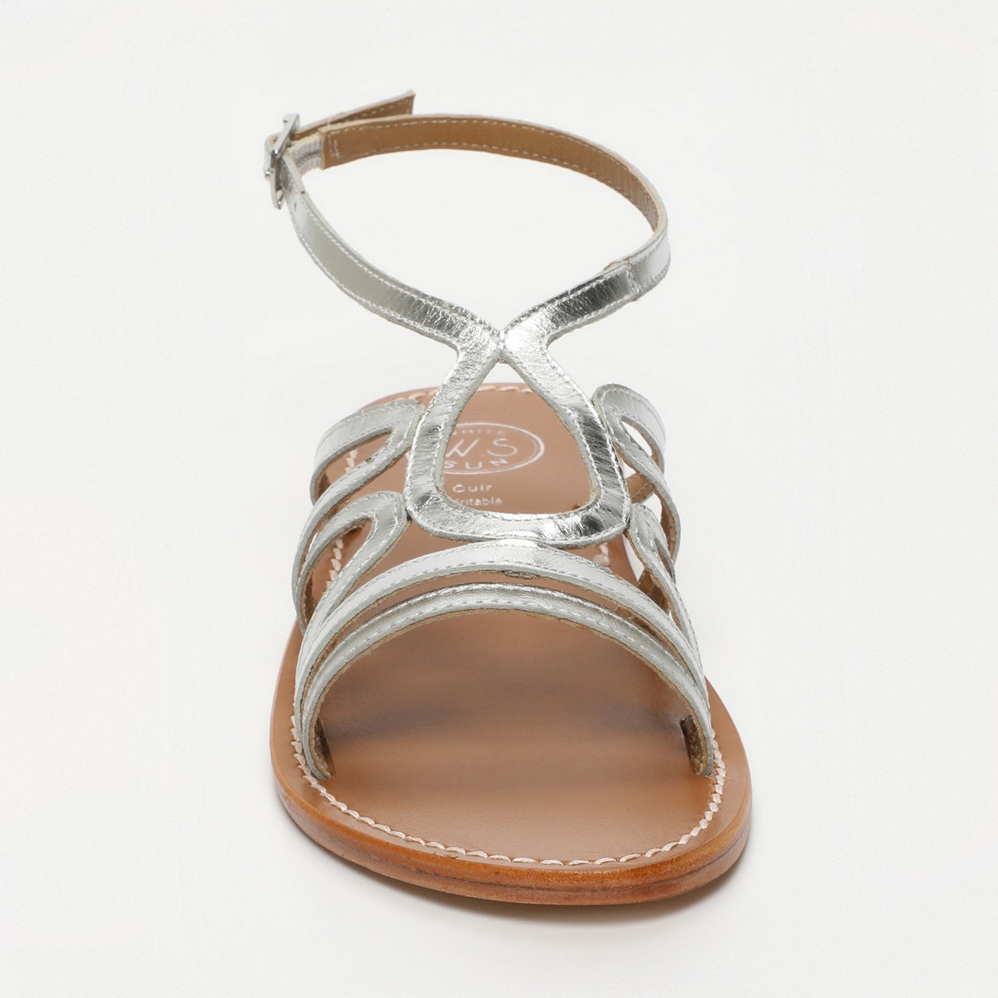 Ankle Strap Sandals Tyxena - Silver