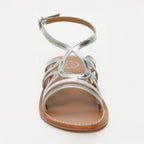 White Sun - Sandalias Morgan - Plateado