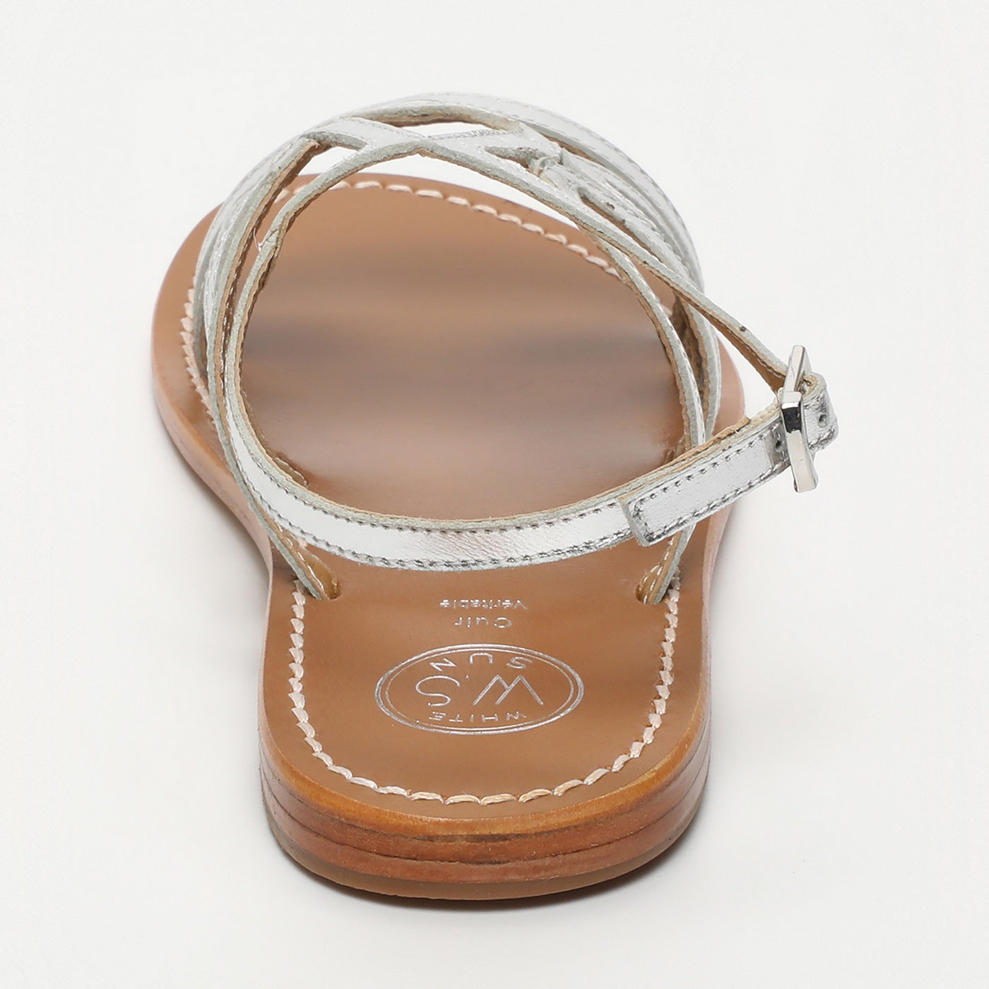 Ankle Strap Sandals Tyxena - Silver