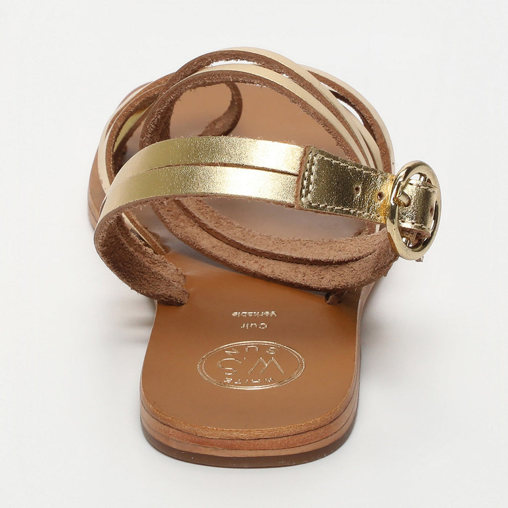 White Sun - Sandalias Taleah - Oro oscuro Buff - Oro oscuro