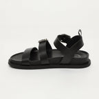White Sun - Tamia Sandals - Black Buff - Black