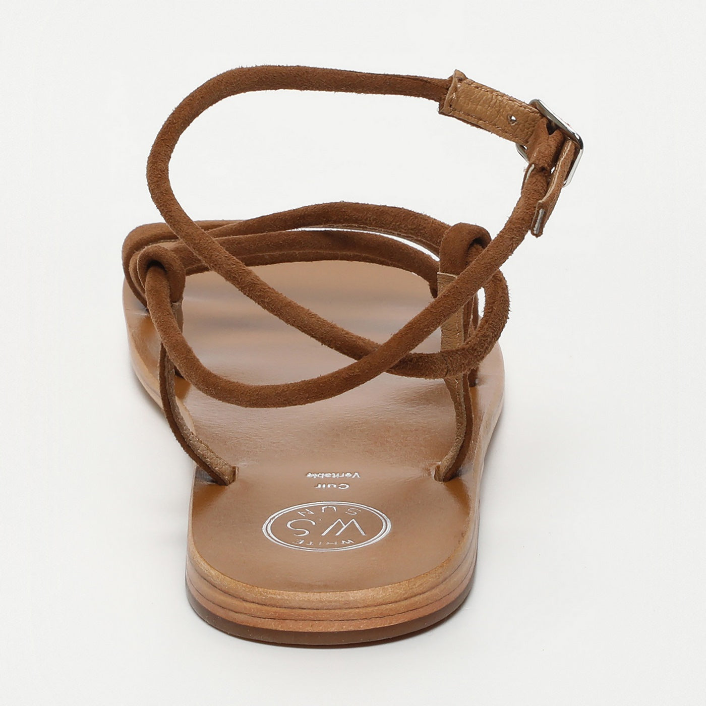White Sun - Taylee Sandals - Camel Goat Suede - Camel