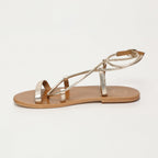 White Sun - Sandalias Taylee - Platinium Metallic Nappa - Platinium
