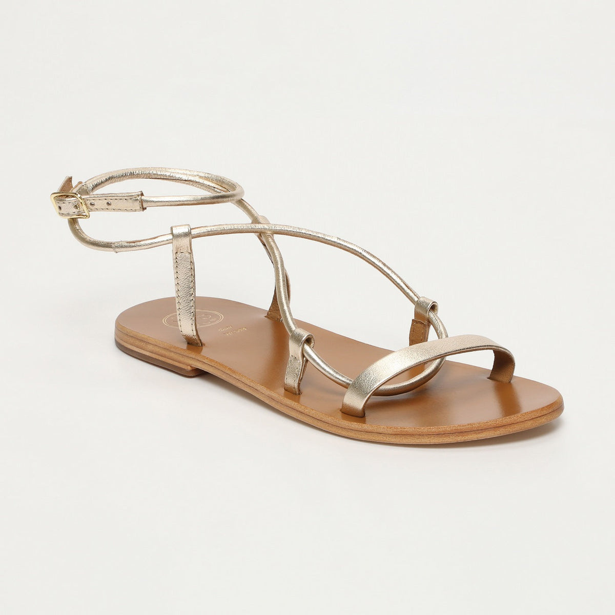 White Sun - Sandalias Taylee - Platinium Metallic Nappa - Platinium