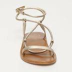 White Sun - Sandalias Taylee - Platinium Metallic Nappa - Platinium