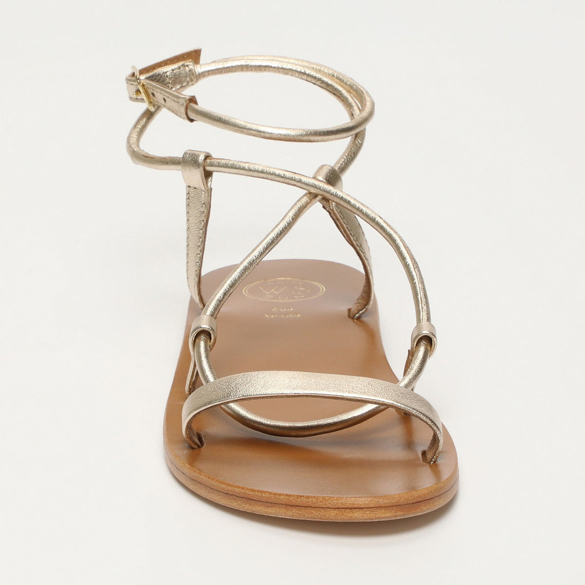 White Sun - Sandalias Taylee - Platinium Metallic Nappa - Platinium