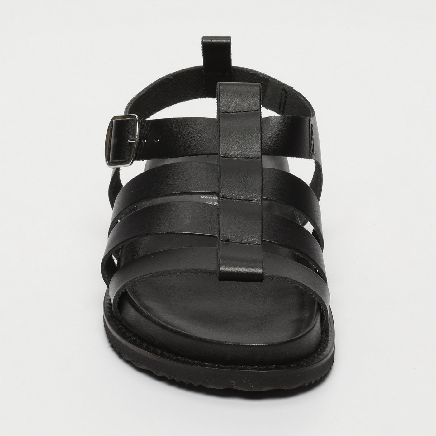 White Sun - Tyler Sandals - Black Buff - Black
