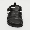 Sol Blanco - Sandalias Tyler - Negro Buff - Negro