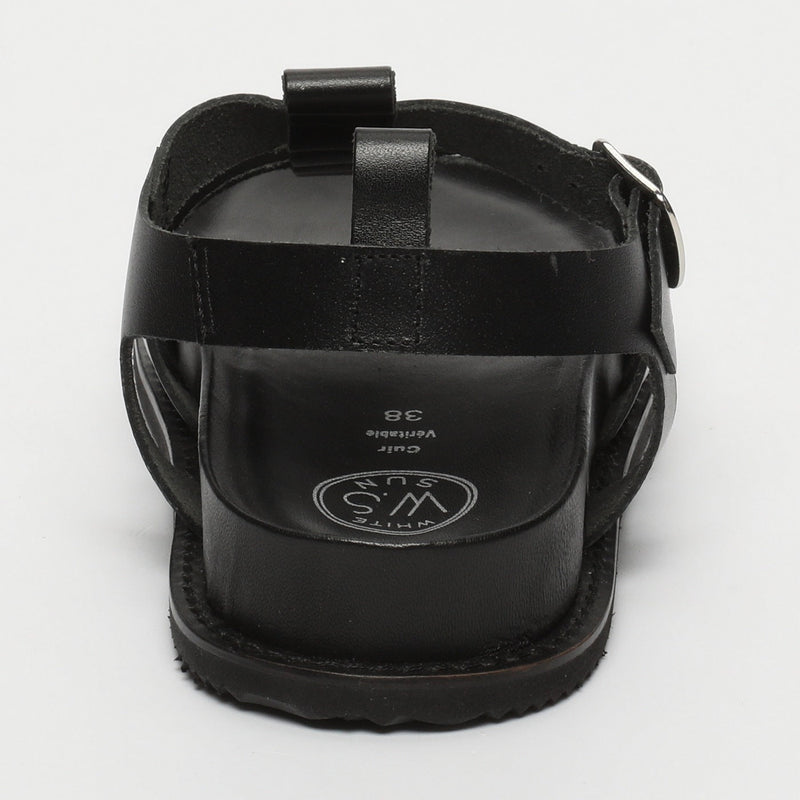 Sol Blanco - Sandalias Tyler - Negro Buff - Negro