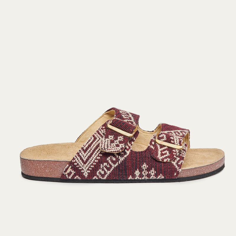 Timor Odette Bordeaux sandals