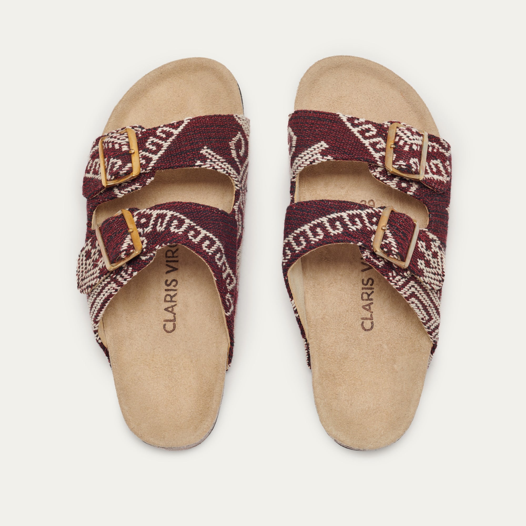 Sandales Timor Odette Bordeaux