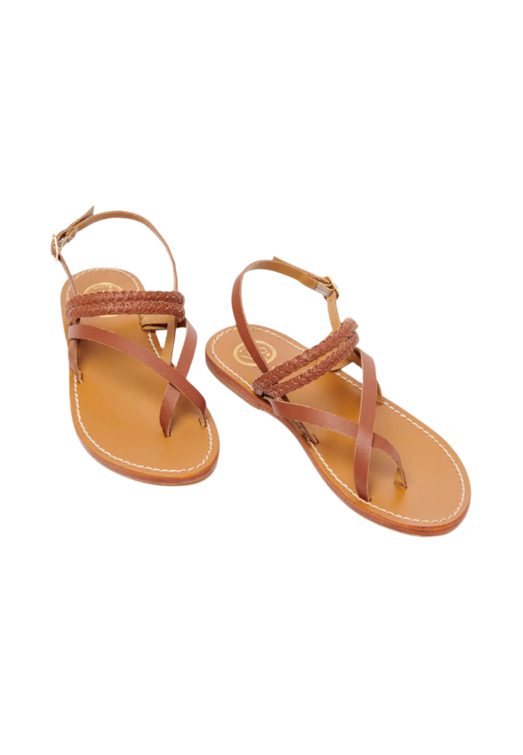 White Sun - Vanillae Sandals - Camel Goat Leather - Camel