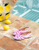 Sandales Naxos Nacrée