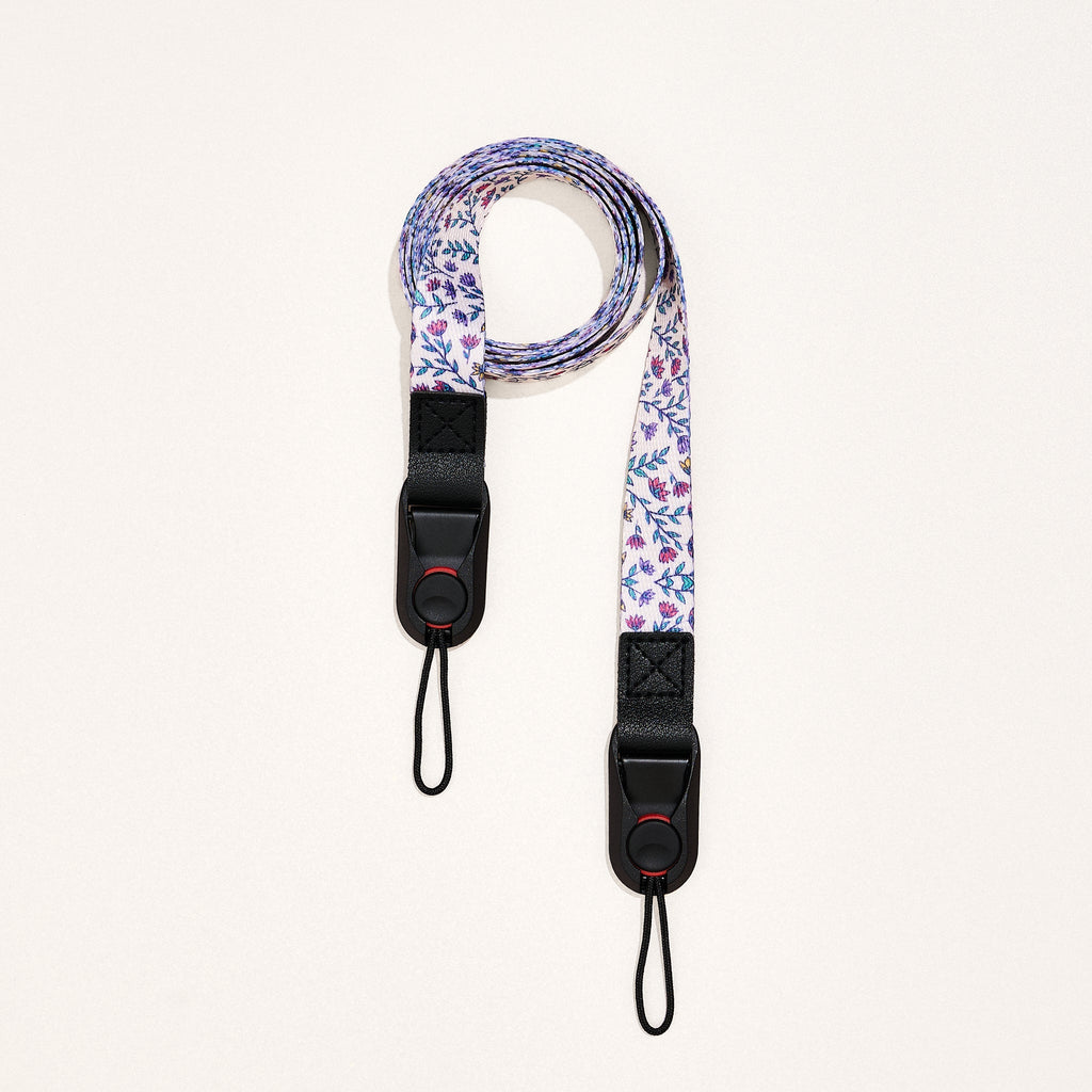 2-point shoulder strap "Pastel Flora" - TIME LENS - TLS04 - 