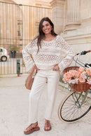 SANGO Beige - Maille Crochet