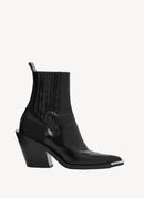 Rabanne - Bottines Santiag - Noir - Femme