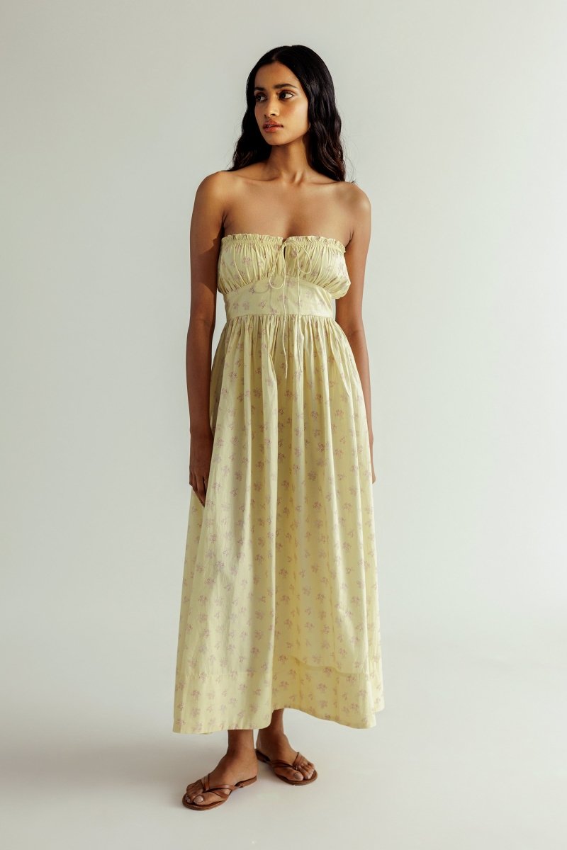 Vestido Sardinia - Butter Yellow