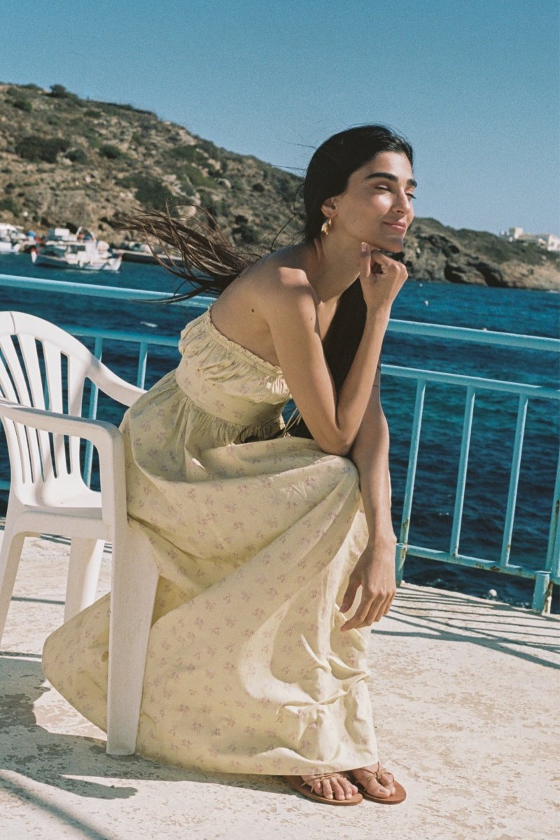 Vestido Sardinia - Butter Yellow