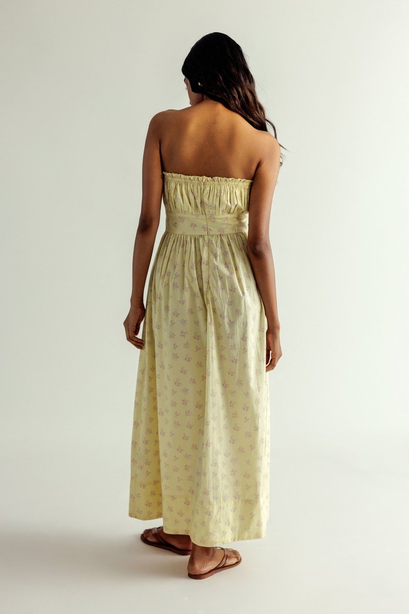 Vestido Sardinia - Butter Yellow