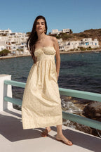 Vestido Sardinia - Butter Yellow