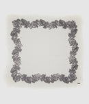 Faliero Sarti - Foulard Jasmine Cachemire Noir Blanc - Femme